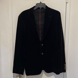 Men’s silk velvet blazer Armani Collezioni size 54 Italian, 42 R American